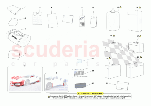 Part Diagram for Ferrari 882098