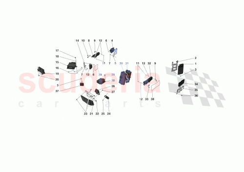 Part Diagram for Ferrari 794837