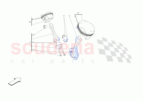 Part Diagram for Ferrari 855453-