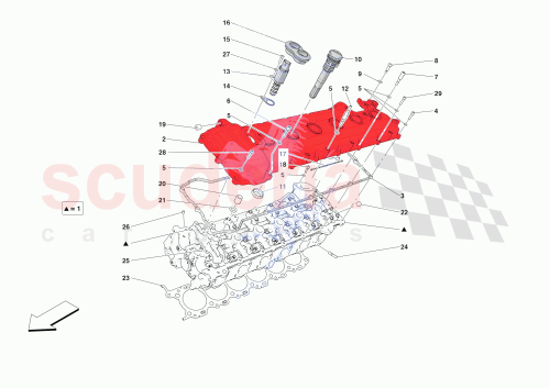 Part Diagram for Ferrari 000258397