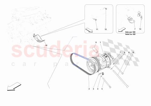 Part Diagram for Ferrari 905873