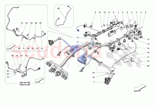 Part Diagram for Ferrari 916470