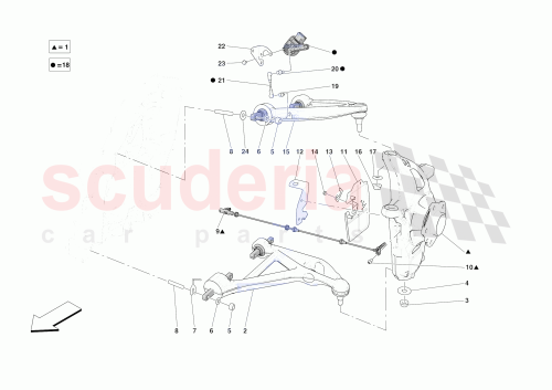 Part Diagram for Ferrari 897197