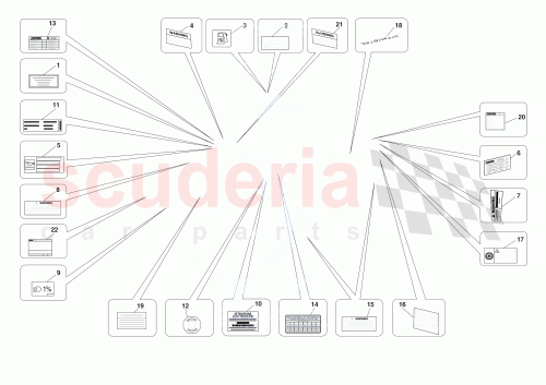 Part Diagram for Ferrari 972774