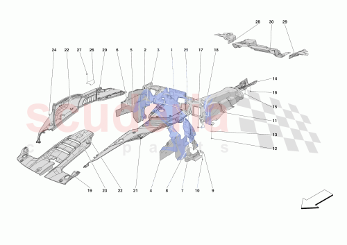 Part Diagram for Ferrari 000909061