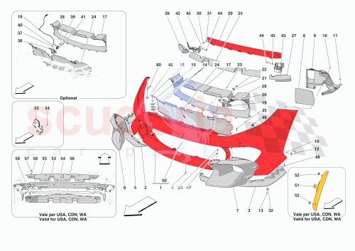 Part Diagram for Ferrari 812598