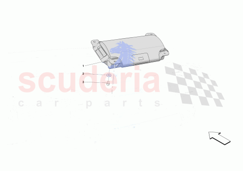 Part Diagram for Ferrari 825201