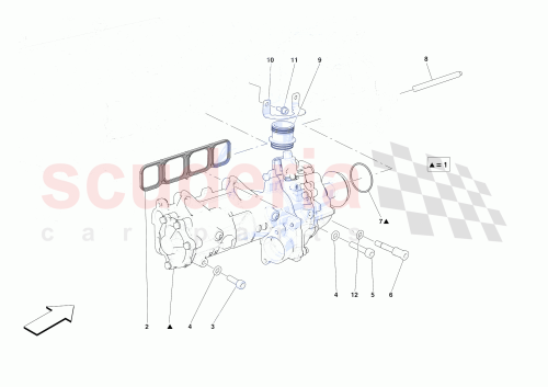 Part Diagram for Ferrari 000812435