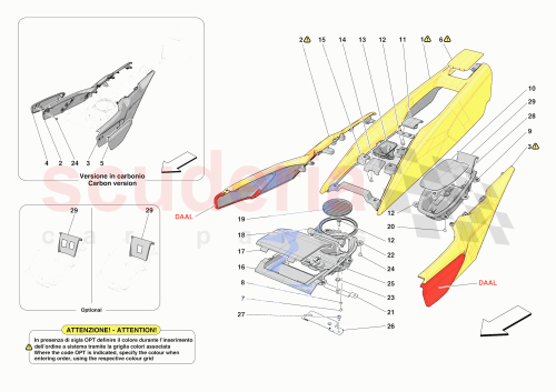 Part Diagram for Ferrari 070008098