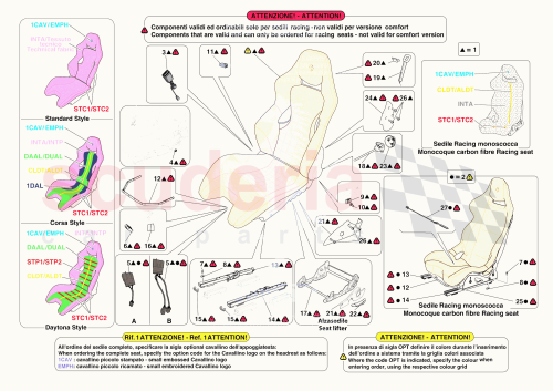 Part Diagram for Ferrari 000888060