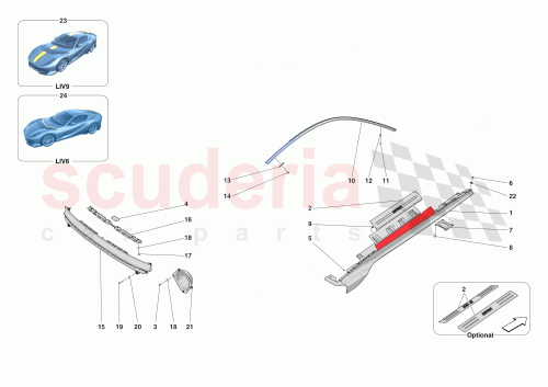 Part Diagram for Ferrari 798409