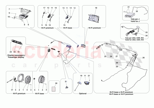 Part Diagram for Ferrari 788603