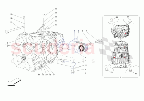 Part Diagram for Ferrari 000747199