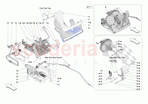 Part Diagram for Ferrari 840596