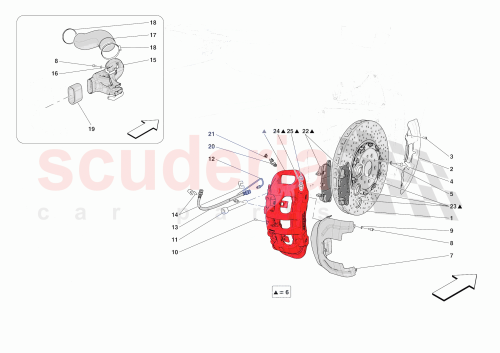 Part Diagram for Ferrari 70003278