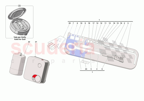 Part Diagram for Ferrari 890072