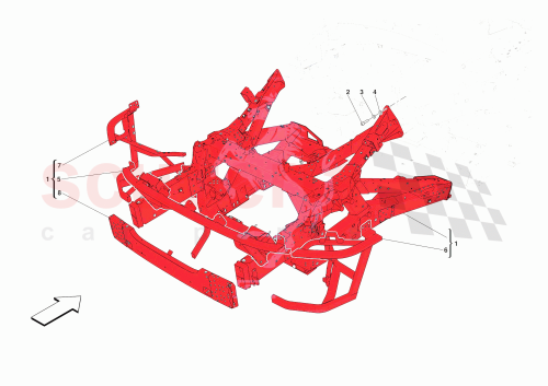 Part Diagram for Ferrari 284147