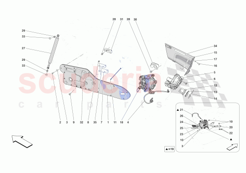 Part Diagram for Ferrari 914571