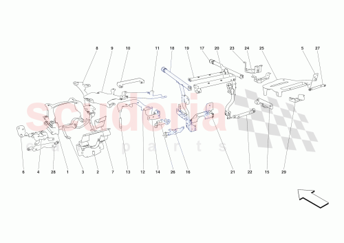Part Diagram for Ferrari 894758