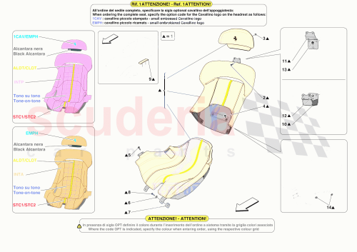 Part Diagram for Ferrari 948854