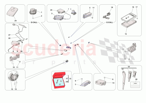 Part Diagram for Ferrari 940464