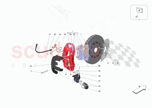 Part Diagram for Ferrari 859068