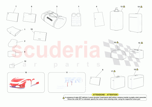 Part Diagram for Ferrari 962766
