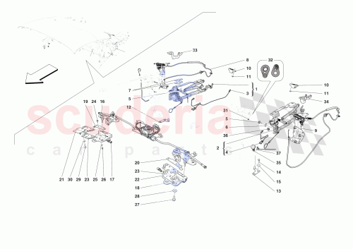 Part Diagram for Ferrari 850059