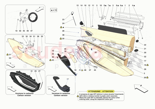 Part Diagram for Ferrari 70006863