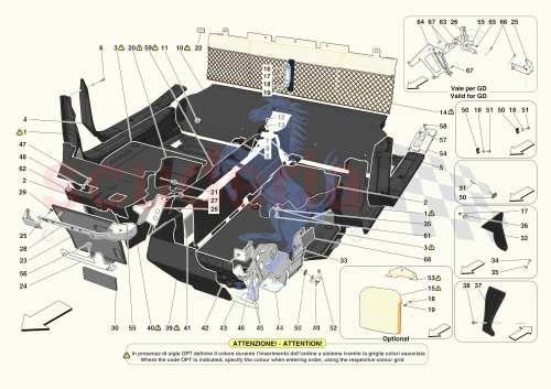 Part Diagram for Ferrari 906629