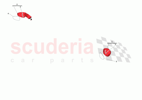 Part Diagram for Ferrari 896176