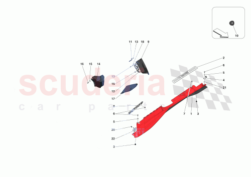 Part Diagram for Ferrari 70006732