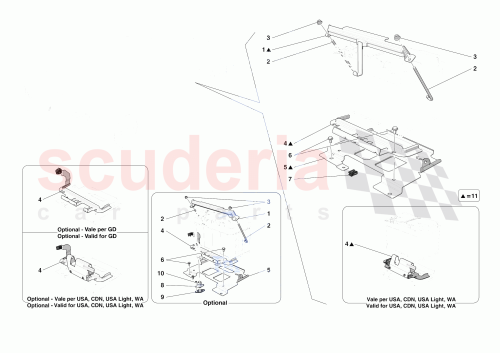 Part Diagram for Ferrari 779106