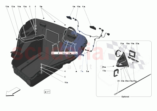Part Diagram for Ferrari 896625