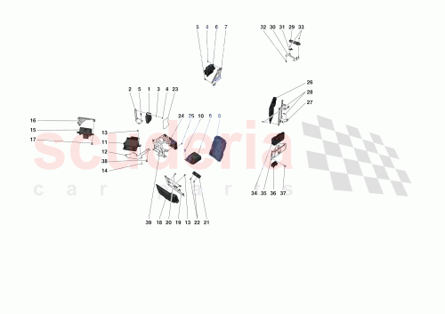 Part Diagram for Ferrari 935804