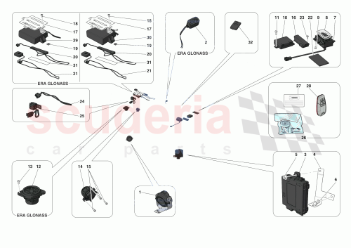 Part Diagram for Ferrari 908022