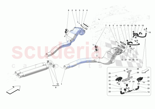 Part Diagram for Ferrari 765760