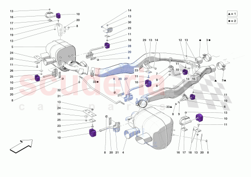 Part Diagram for Ferrari 891249