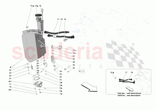 Part Diagram for Ferrari 813291
