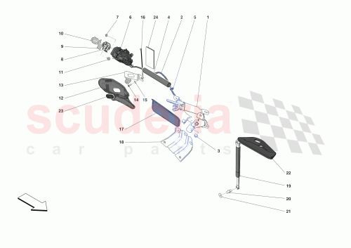 Part Diagram for Ferrari 860470