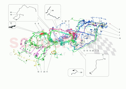 Part Diagram for Ferrari 866731