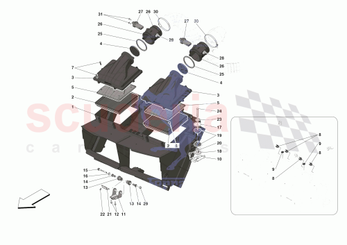 Part Diagram for Ferrari 339069