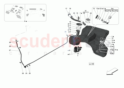 Part Diagram for Ferrari 781383