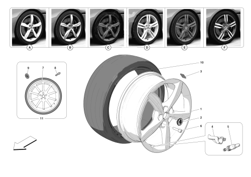 Part Diagram for Ferrari 336552