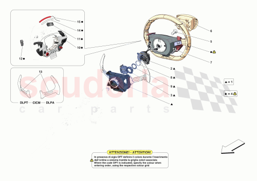 Part Diagram for Ferrari 335907