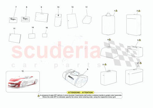 Part Diagram for Ferrari 874560