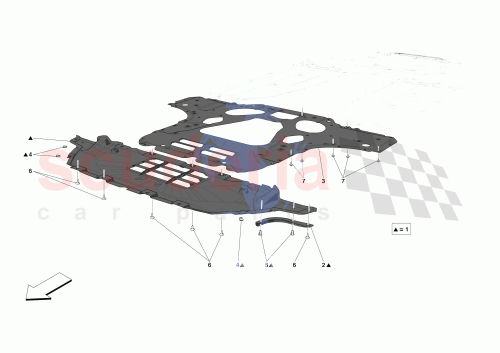 Part Diagram for Ferrari 88972300