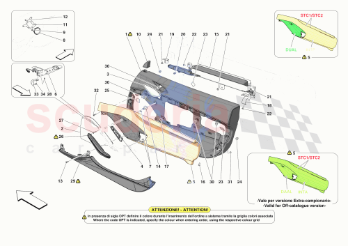 Part Diagram for Ferrari 070007421