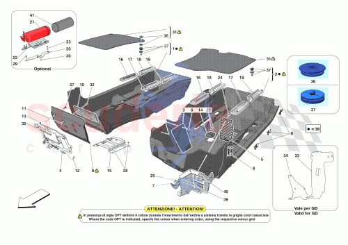 Part Diagram for Ferrari 000863452