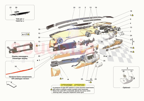 Part Diagram for Ferrari 070007430
